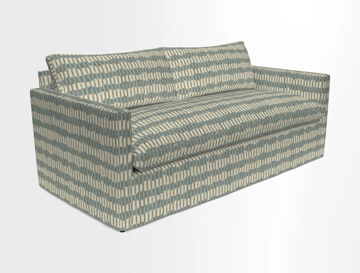 Heyshott 3 Seater Sofa in Two Tone Plain Biscuit. Loose cover option available