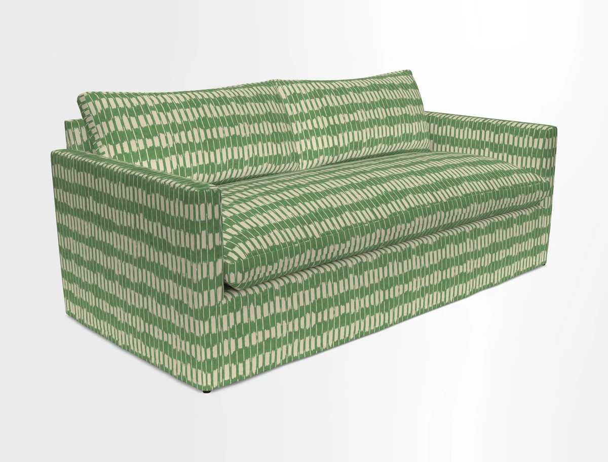 Heyshott 3 Seater Sofa in Two Tone Plain Biscuit. Loose cover option available