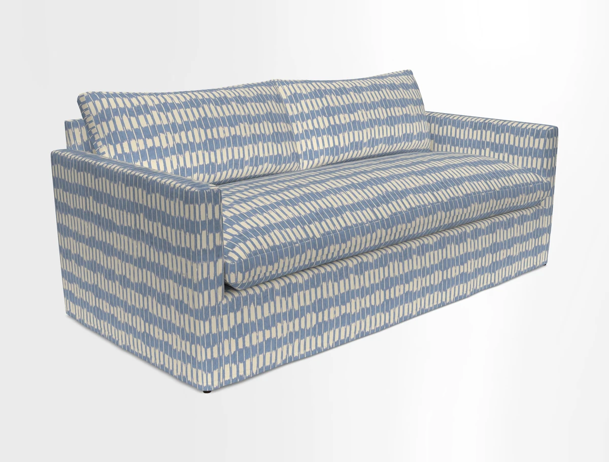 Heyshott 3 Seater Sofa in Two Tone Plain Biscuit. Loose cover option available