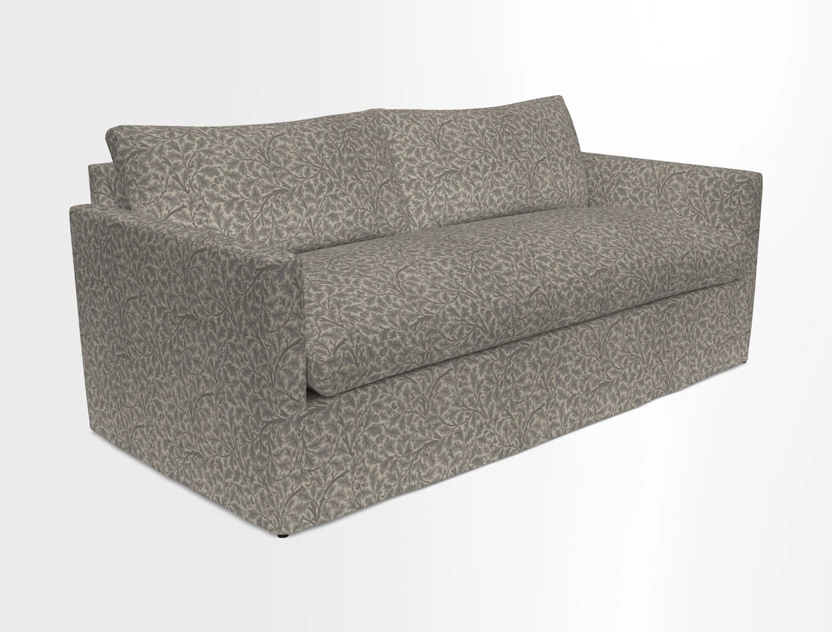 Heyshott 3 Seater Sofa in Two Tone Plain Biscuit. Loose cover option available