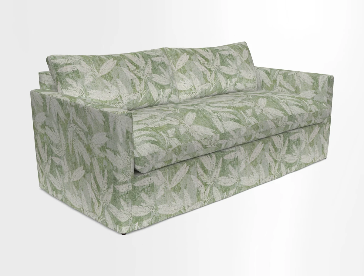 Heyshott 3 Seater Sofa in Two Tone Plain Biscuit. Loose cover option available