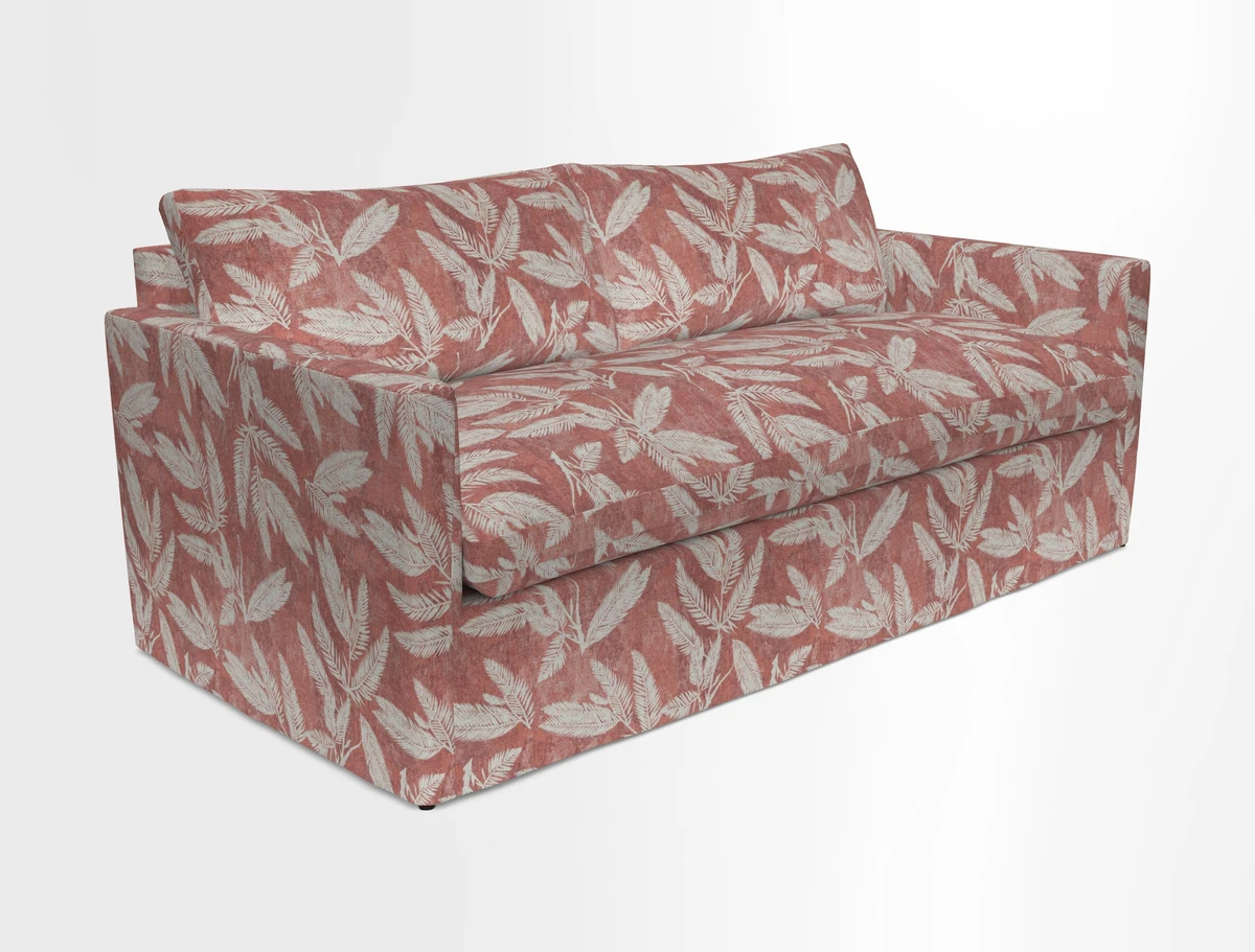 Heyshott 3 Seater Sofa in Two Tone Plain Biscuit. Loose cover option available