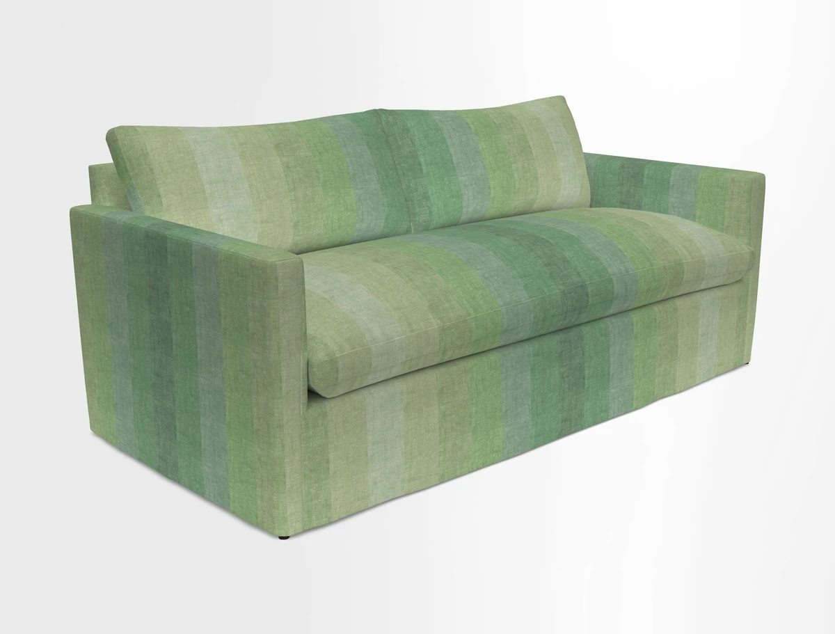 Heyshott 3 Seater Sofa in Two Tone Plain Biscuit. Loose cover option available