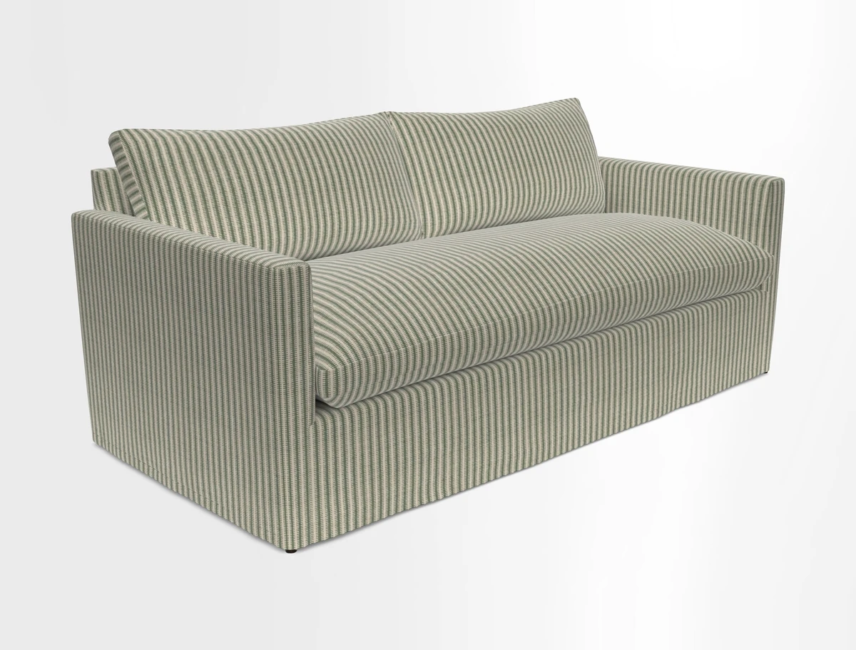 Heyshott 3 Seater Sofa in Two Tone Plain Biscuit. Loose cover option available