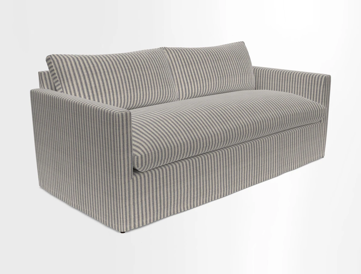 Heyshott 3 Seater Sofa in Two Tone Plain Biscuit. Loose cover option available
