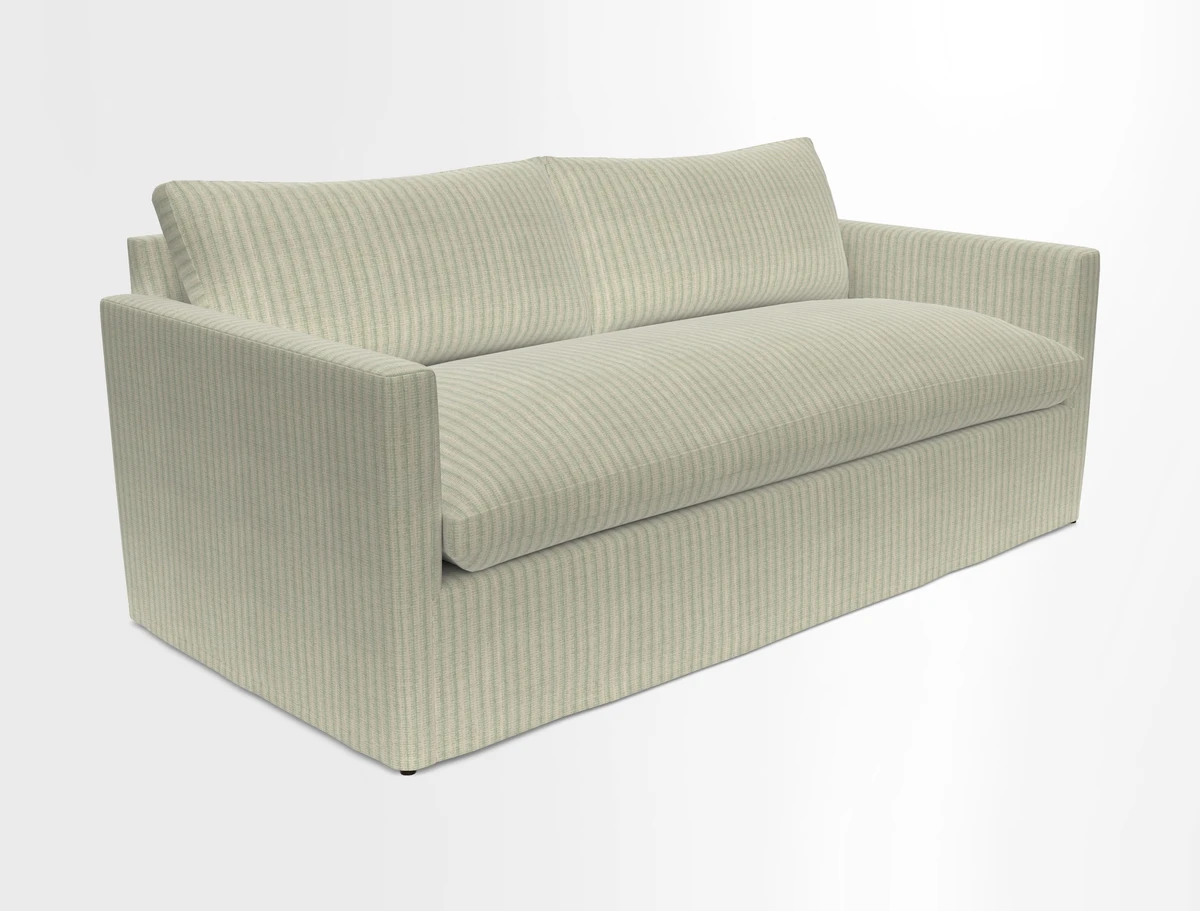 Heyshott 3 Seater Sofa in Two Tone Plain Biscuit. Loose cover option available