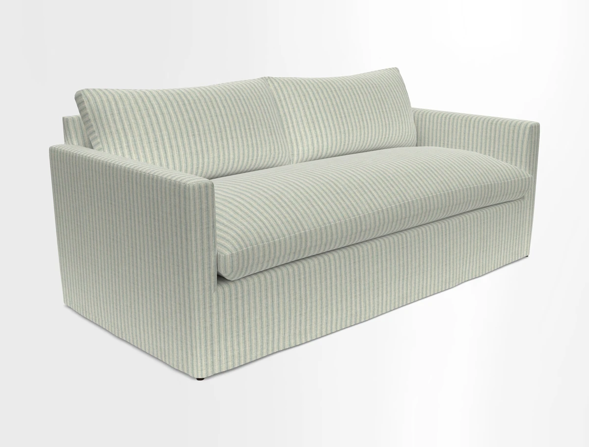 Heyshott 3 Seater Sofa in Two Tone Plain Biscuit. Loose cover option available