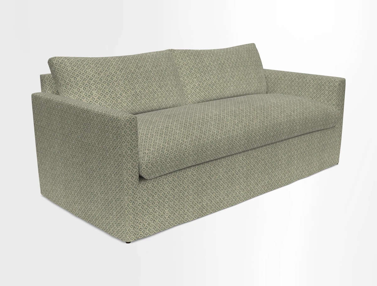 Heyshott 3 Seater Sofa in Two Tone Plain Biscuit. Loose cover option available