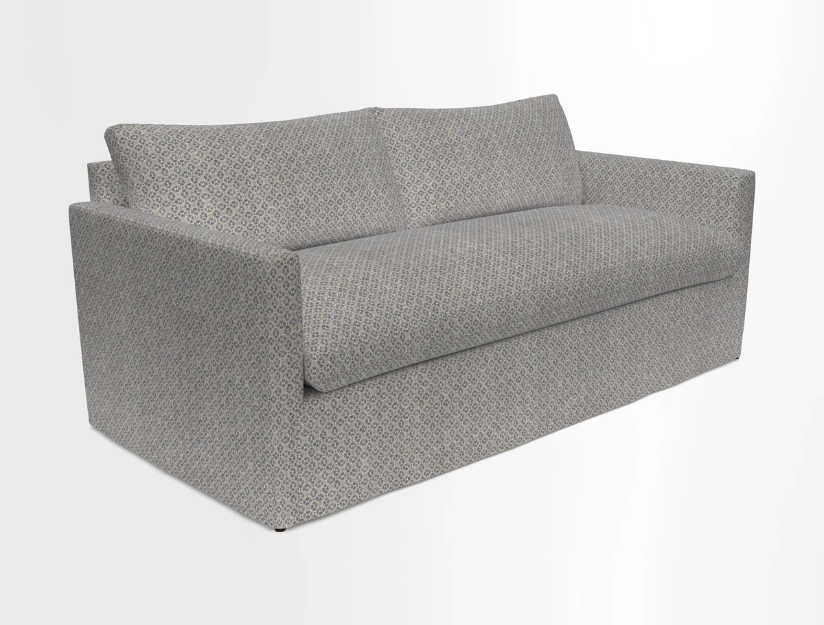Heyshott 3 Seater Sofa in Two Tone Plain Biscuit. Loose cover option available