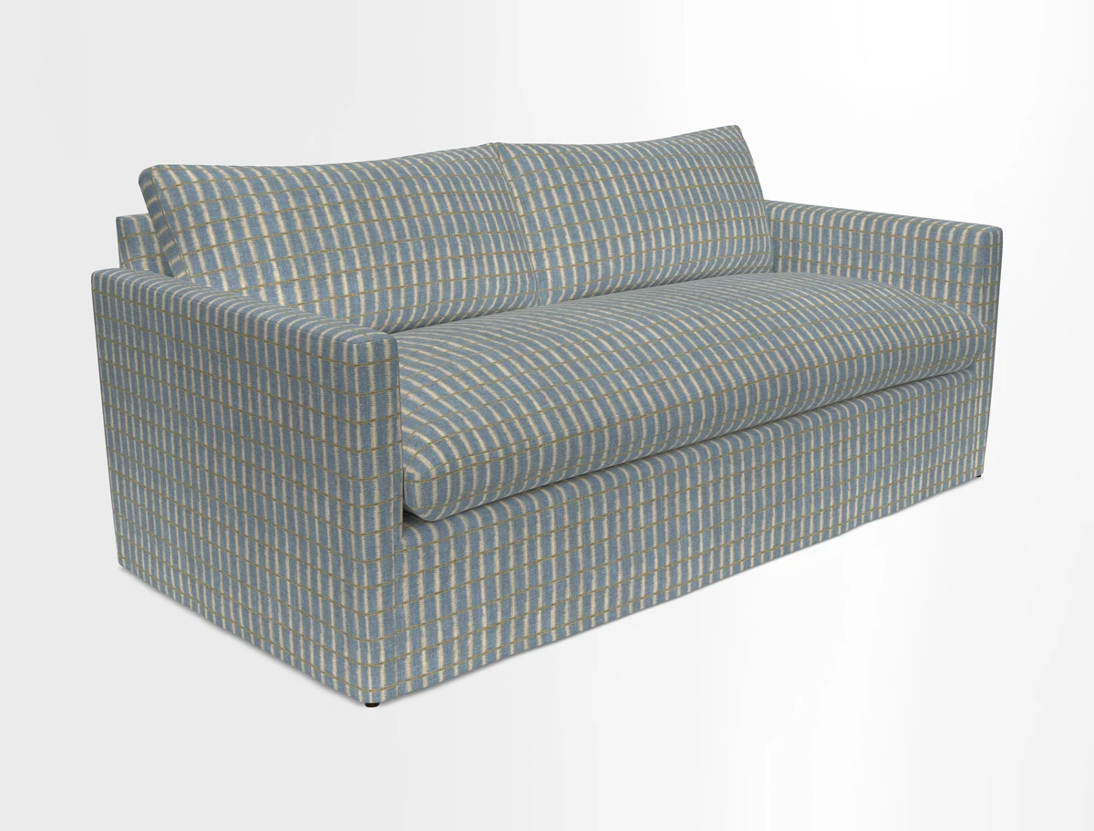 Heyshott 3 Seater Sofa in Two Tone Plain Biscuit. Loose cover option available
