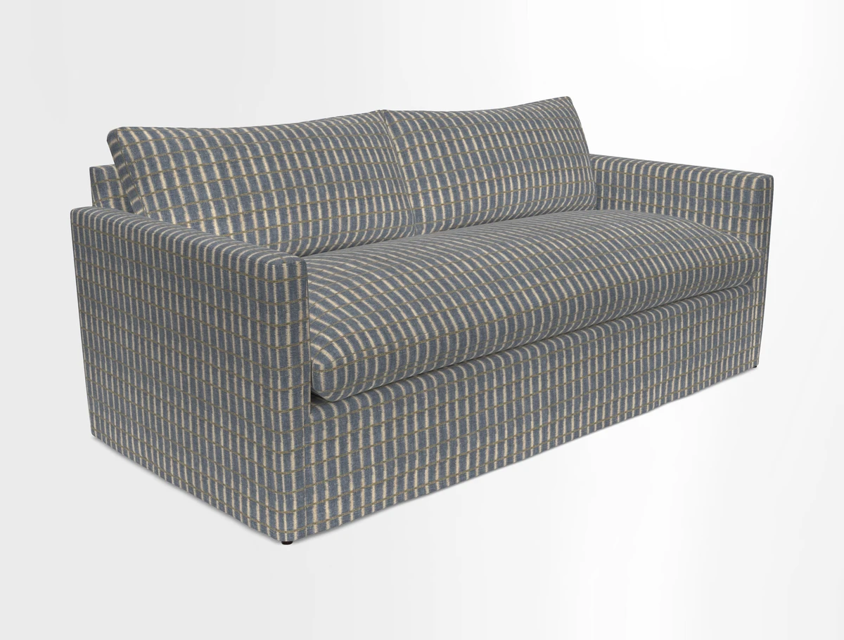 Heyshott 3 Seater Sofa in Two Tone Plain Biscuit. Loose cover option available