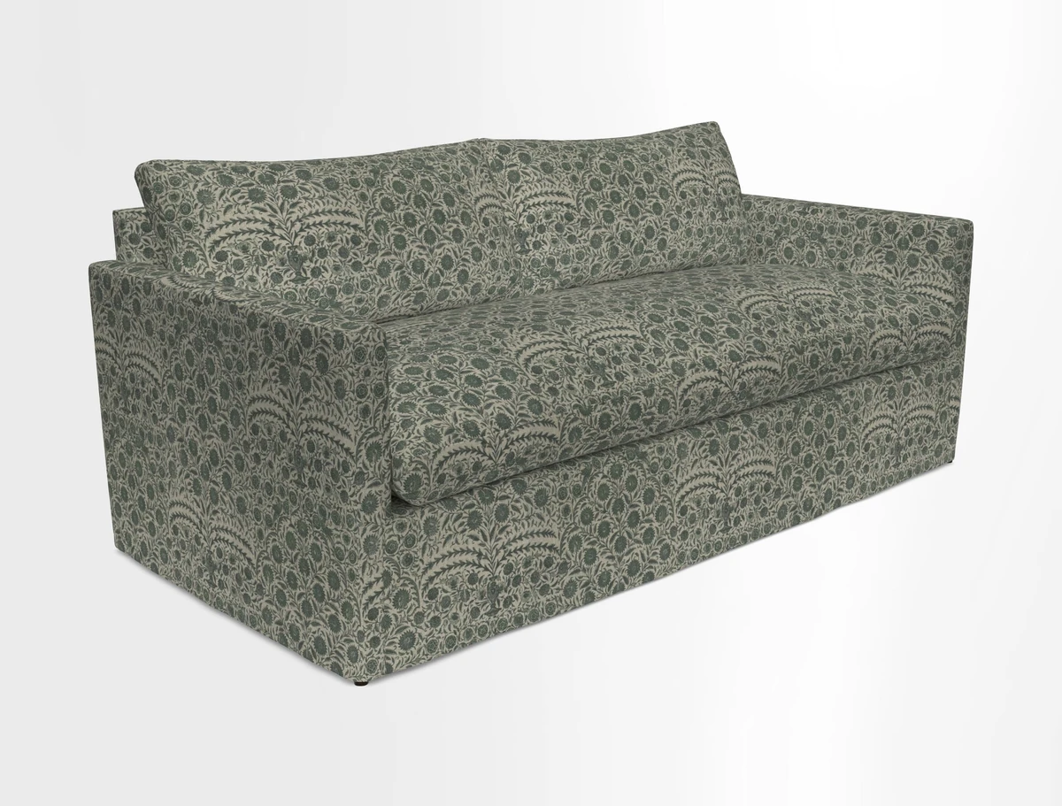 Heyshott 3 Seater Sofa in Two Tone Plain Biscuit. Loose cover option available