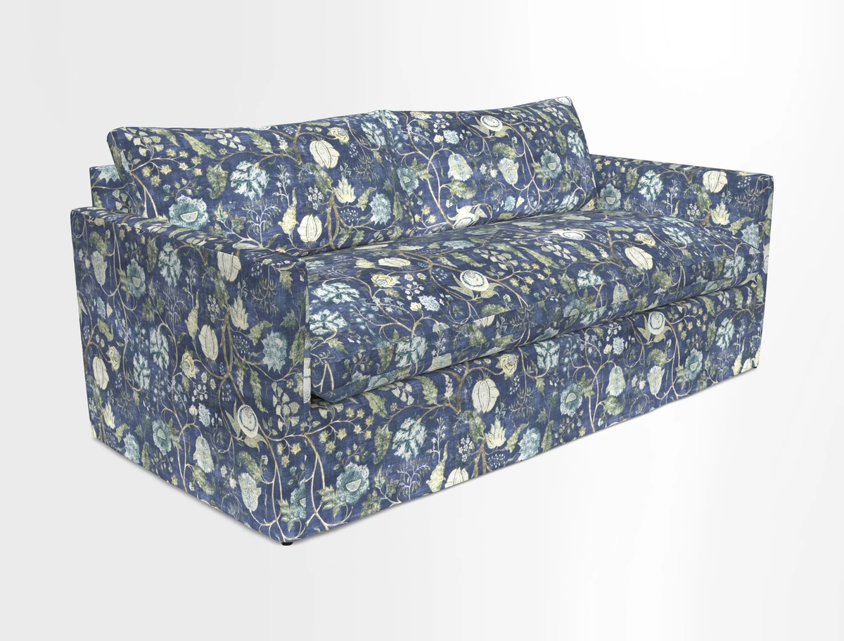 Heyshott 3 Seater Sofa in Two Tone Plain Biscuit. Loose cover option available