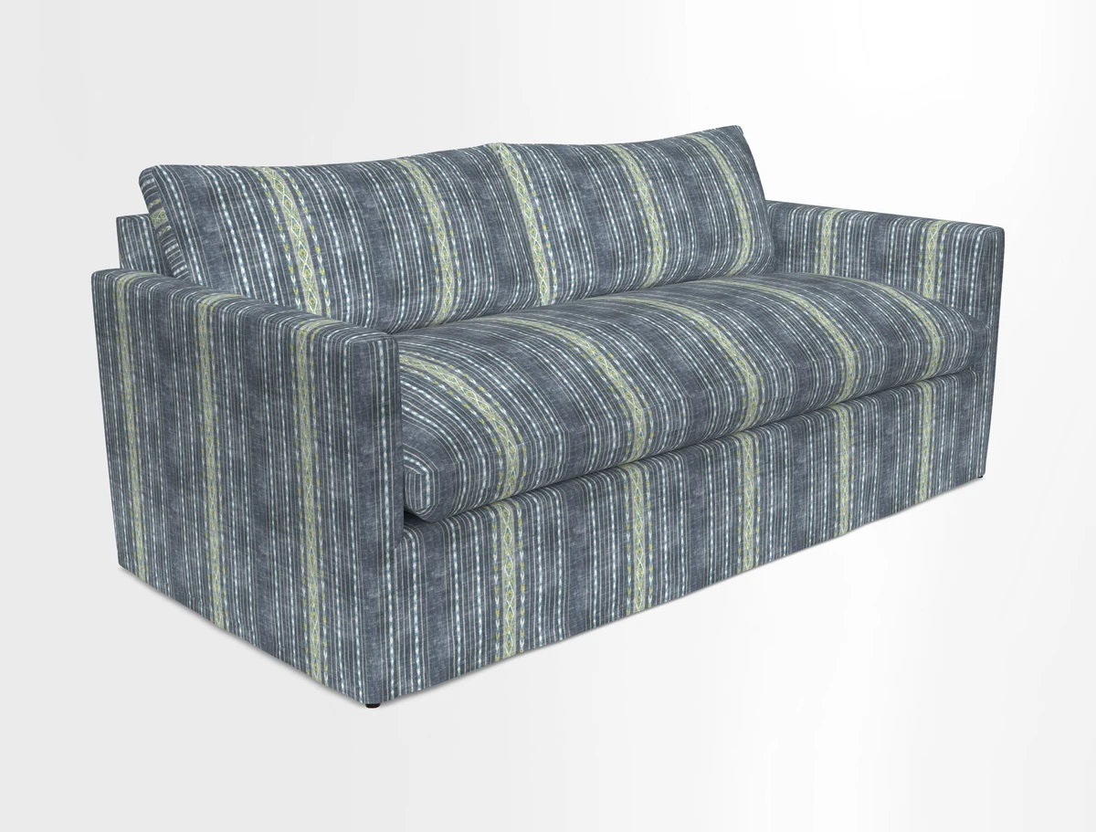 Heyshott 3 Seater Sofa in Two Tone Plain Biscuit. Loose cover option available
