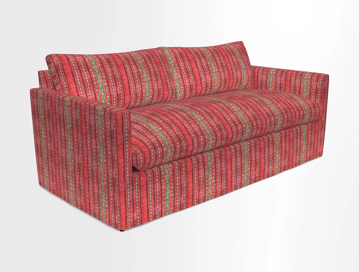 Heyshott 3 Seater Sofa in Two Tone Plain Biscuit. Loose cover option available