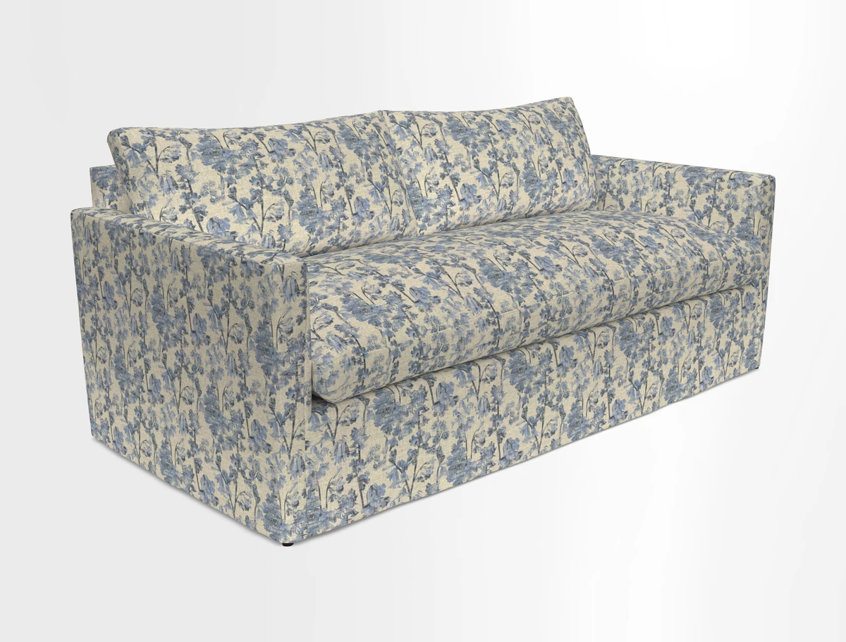 Heyshott 3 Seater Sofa in Two Tone Plain Biscuit. Loose cover option available