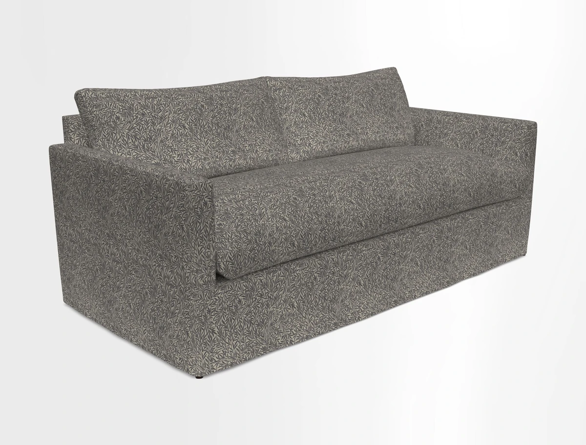 Heyshott 3 Seater Sofa in Two Tone Plain Biscuit. Loose cover option available