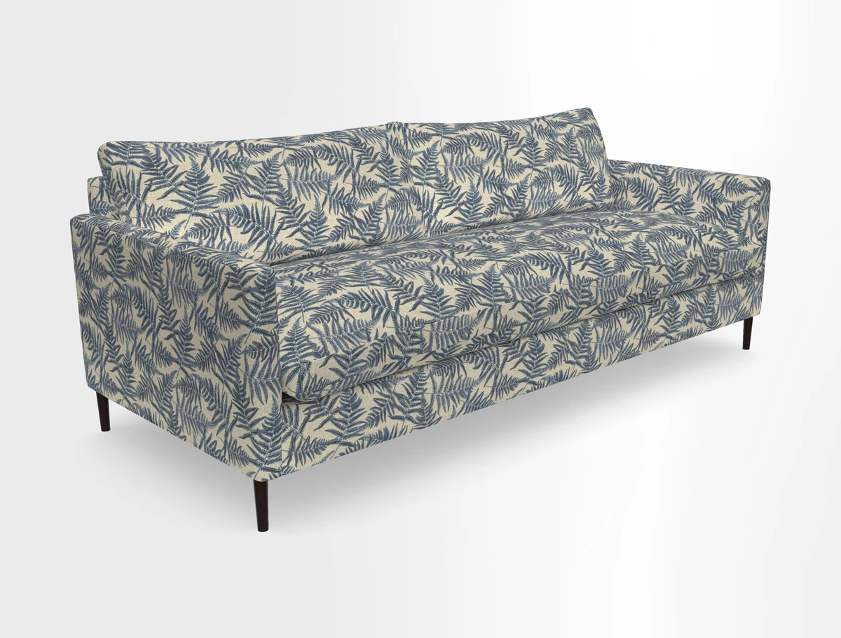 Heyshott 4 Seater Sofa in Two Tone Plain Biscuit. Loose cover option available
