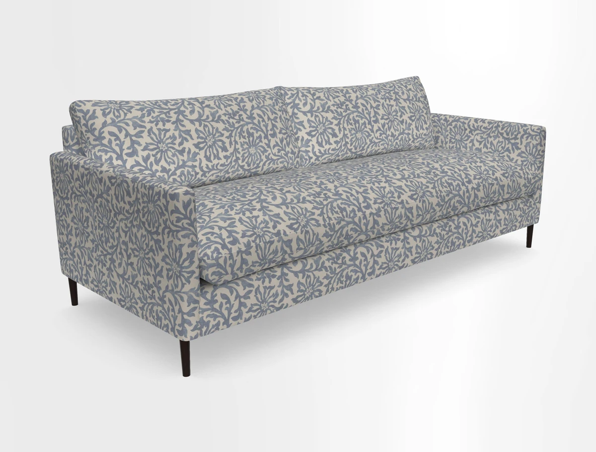 Heyshott 4 Seater Sofa in Two Tone Plain Biscuit. Loose cover option available