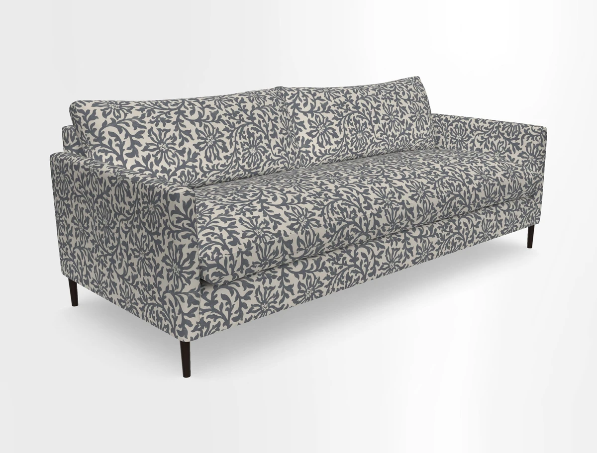 Heyshott 4 Seater Sofa in Two Tone Plain Biscuit. Loose cover option available