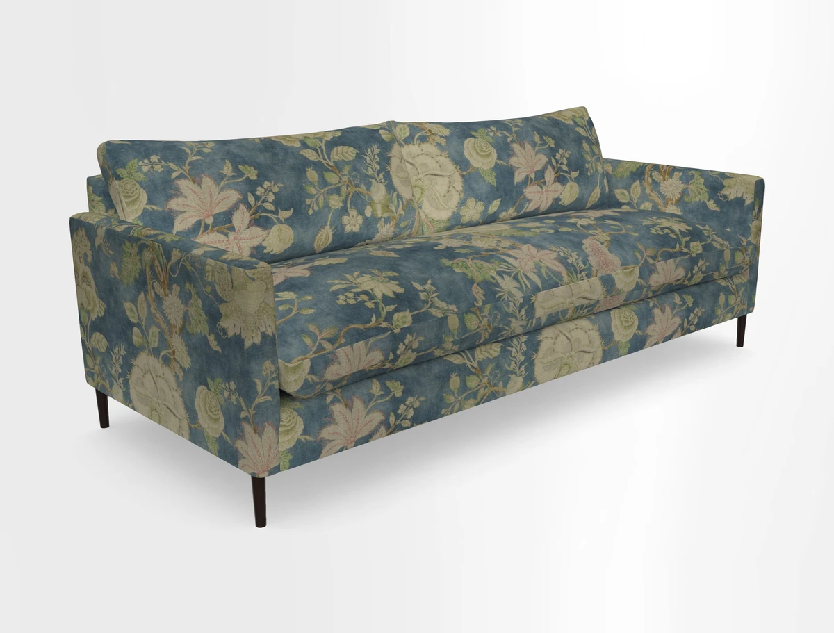 Heyshott 4 Seater Sofa in Two Tone Plain Biscuit. Loose cover option available