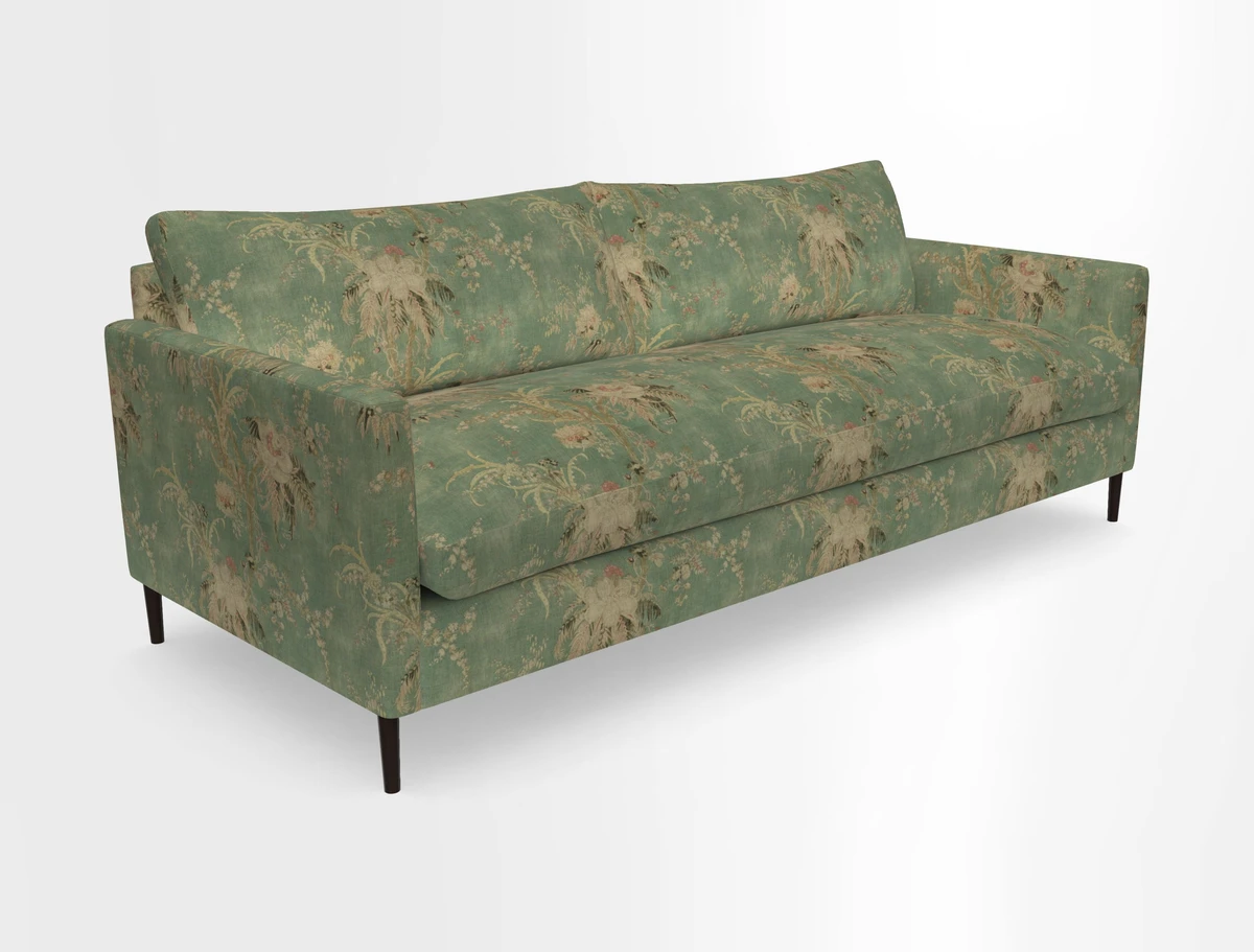 Heyshott 4 Seater Sofa in Two Tone Plain Biscuit. Loose cover option available