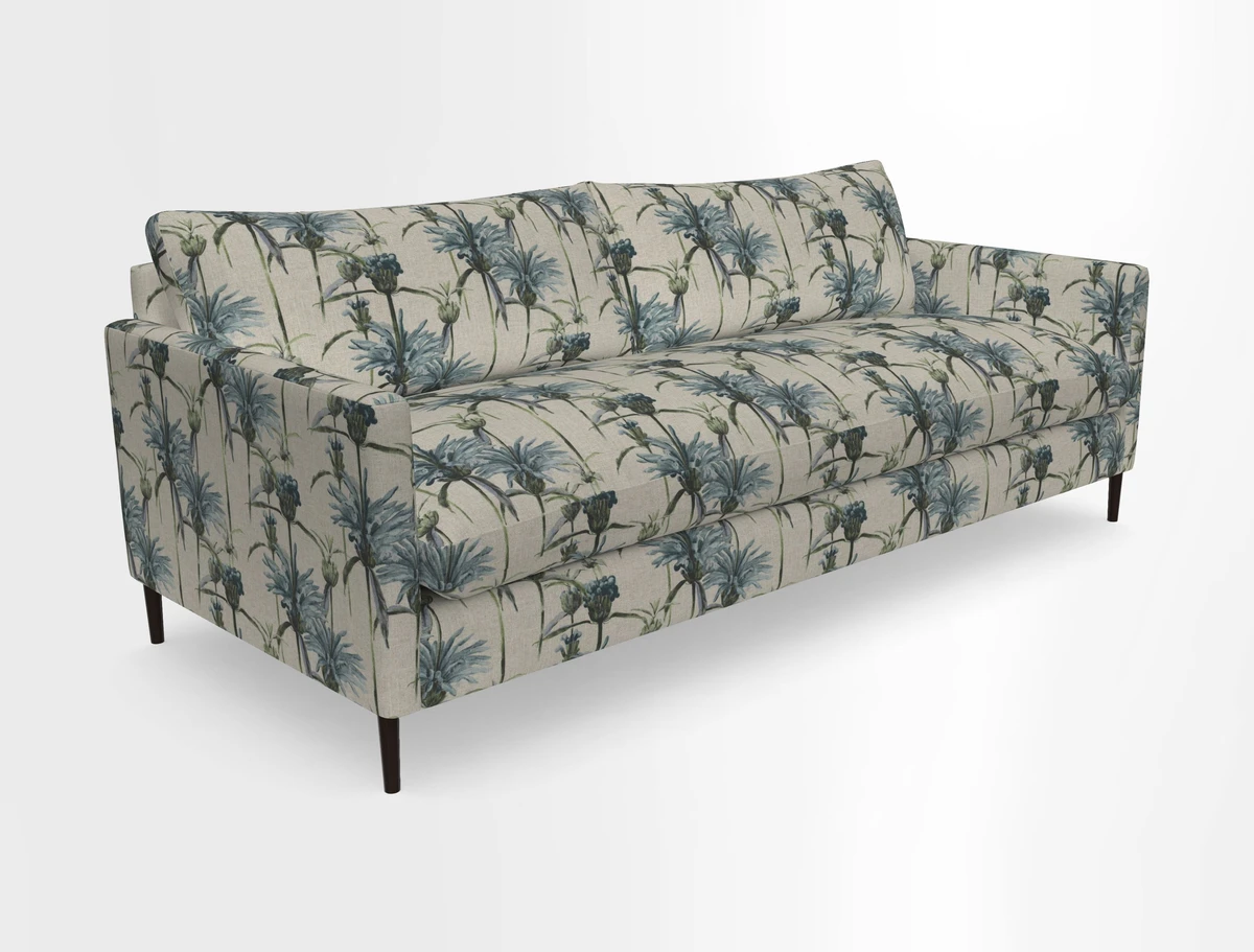 Heyshott 4 Seater Sofa in Two Tone Plain Biscuit. Loose cover option available