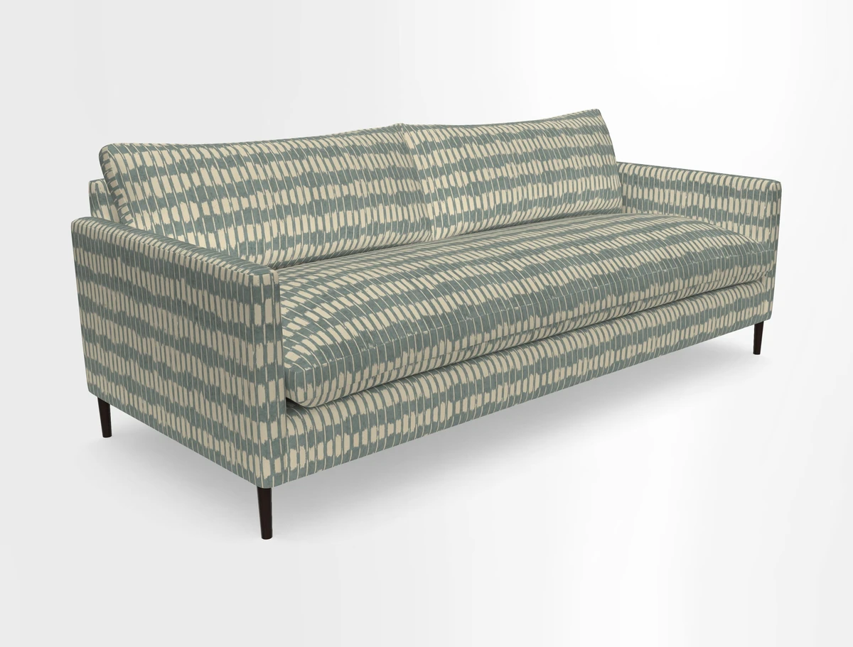 Heyshott 4 Seater Sofa in Two Tone Plain Biscuit. Loose cover option available