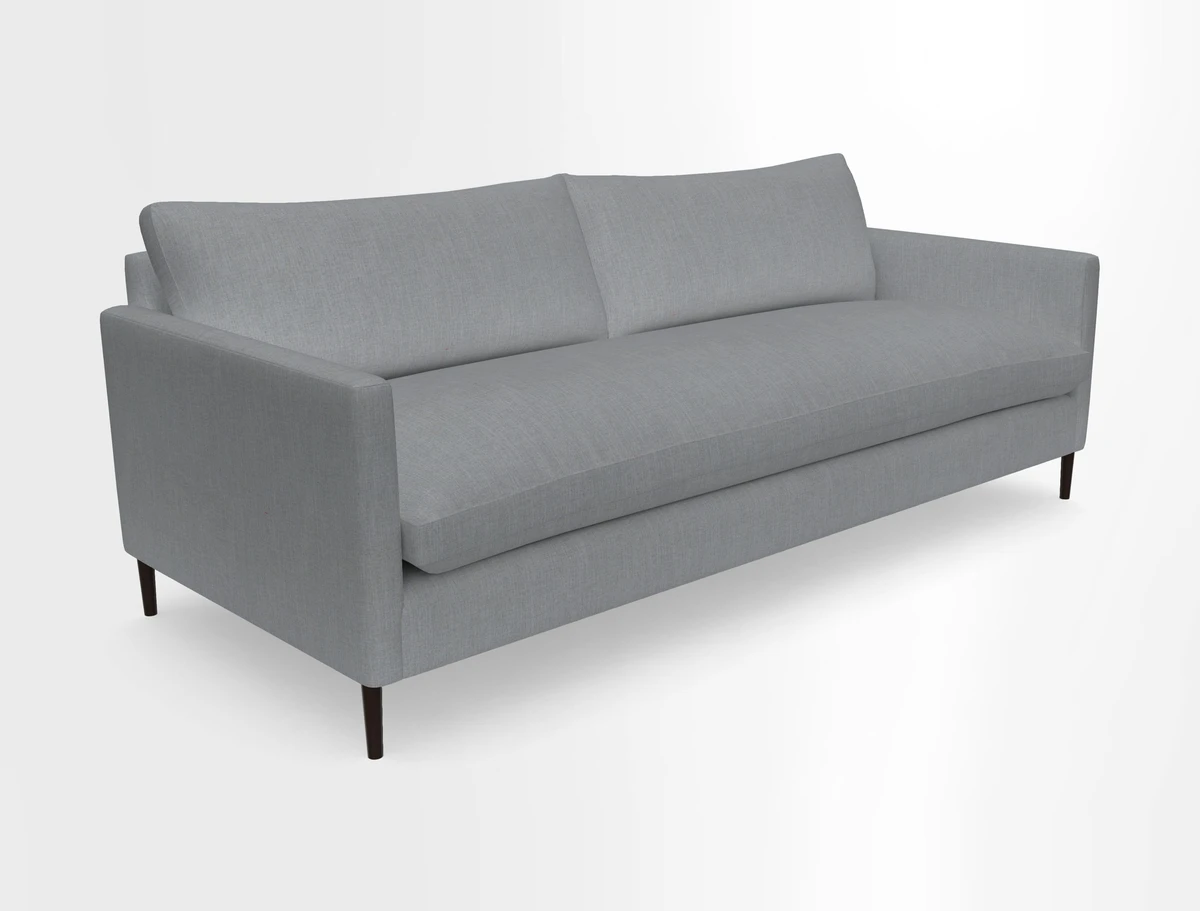 Heyshott 4 Seater Sofa in Two Tone Plain Biscuit. Loose cover option available