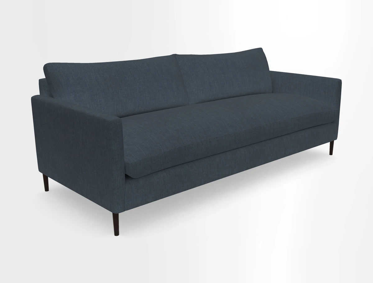 Heyshott 4 Seater Sofa in Two Tone Plain Biscuit. Loose cover option available