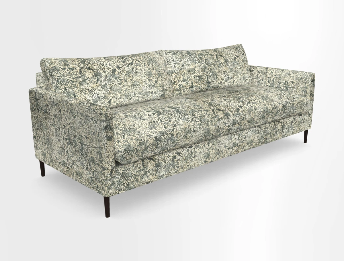 Heyshott 4 Seater Sofa in Two Tone Plain Biscuit. Loose cover option available