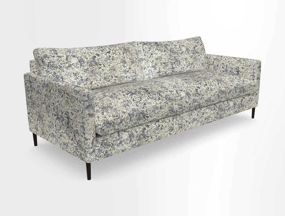 Heyshott 4 Seater Sofa in Two Tone Plain Biscuit. Loose cover option available