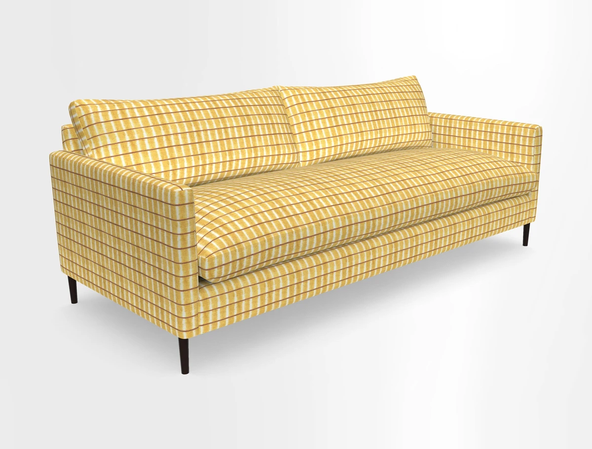 Heyshott 4 Seater Sofa in Two Tone Plain Biscuit. Loose cover option available