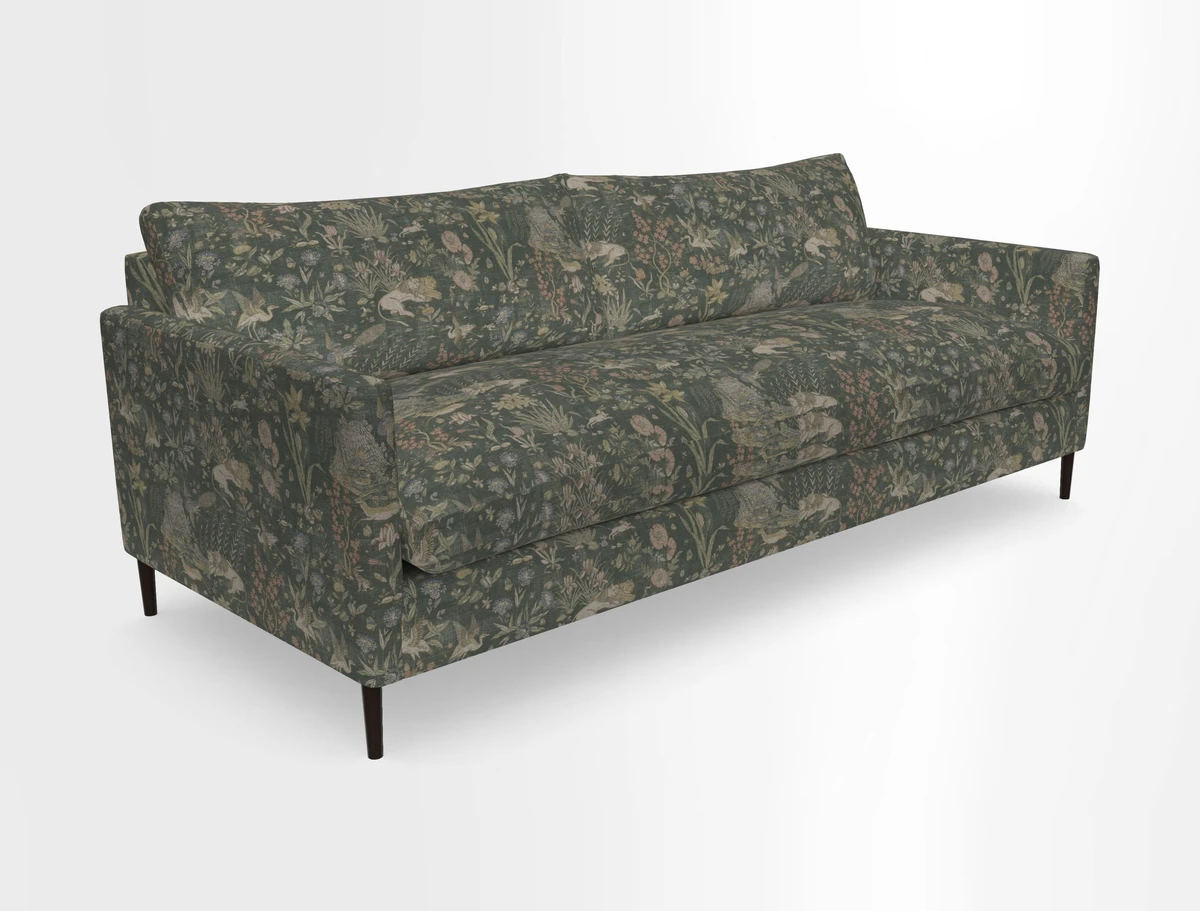 Heyshott 4 Seater Sofa in Two Tone Plain Biscuit. Loose cover option available