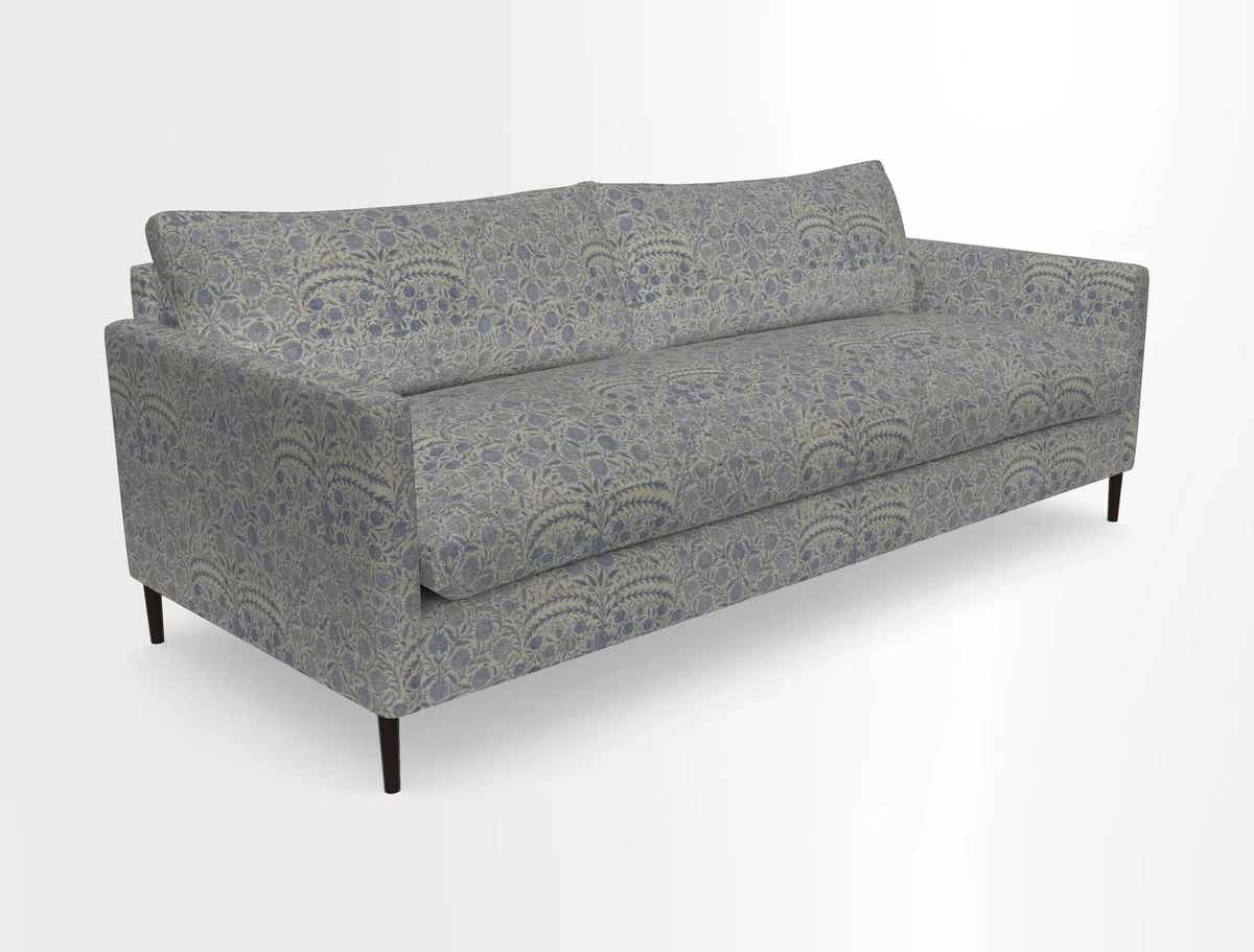 Heyshott 4 Seater Sofa in Two Tone Plain Biscuit. Loose cover option available