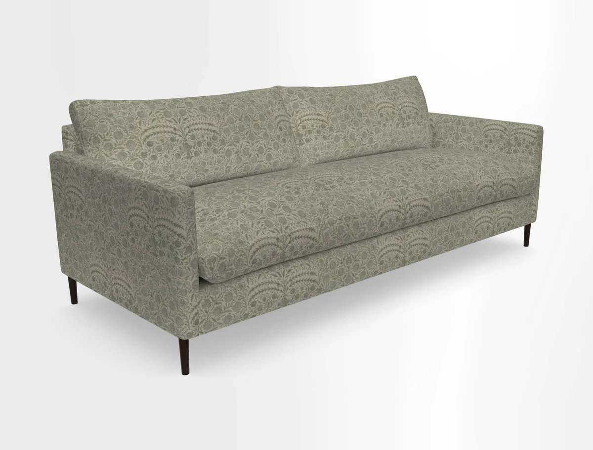 Heyshott 4 Seater Sofa in Two Tone Plain Biscuit. Loose cover option available