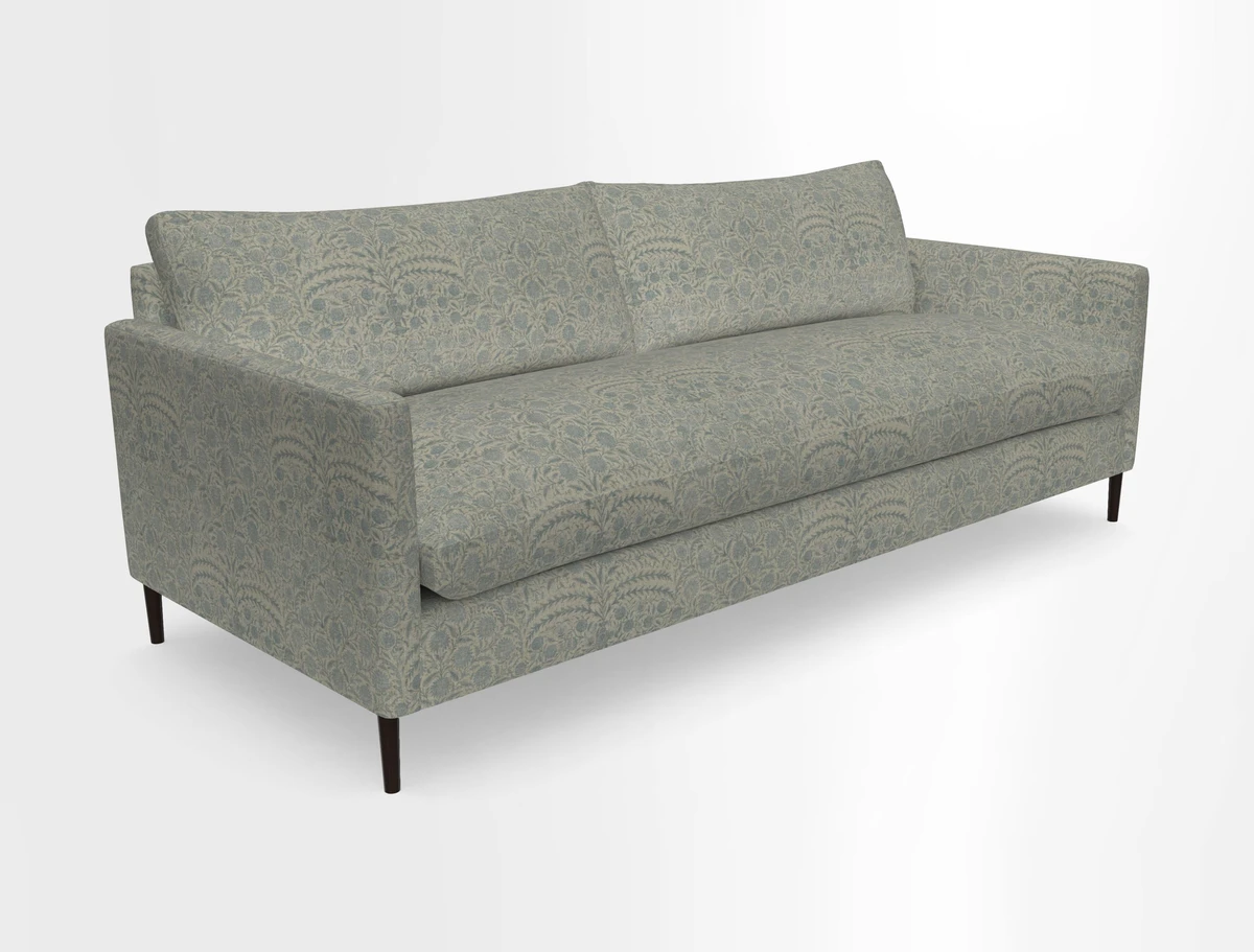 Heyshott 4 Seater Sofa in Two Tone Plain Biscuit. Loose cover option available