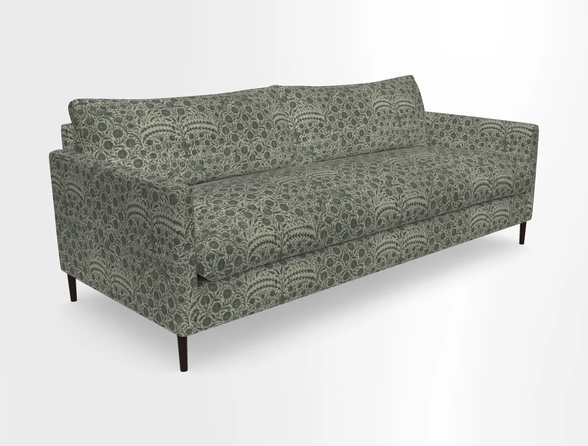 Heyshott 4 Seater Sofa in Two Tone Plain Biscuit. Loose cover option available