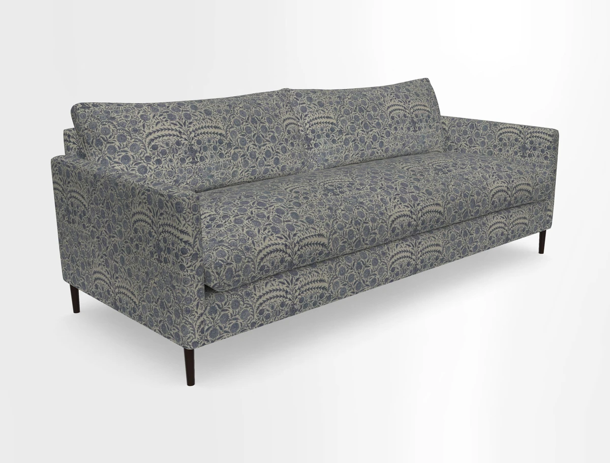 Heyshott 4 Seater Sofa in Two Tone Plain Biscuit. Loose cover option available