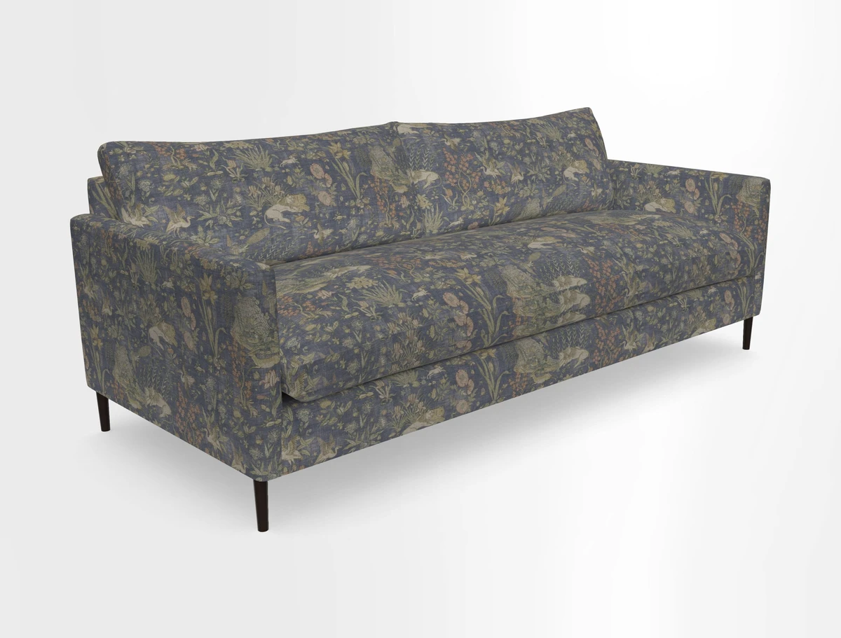 Heyshott 4 Seater Sofa in Two Tone Plain Biscuit. Loose cover option available