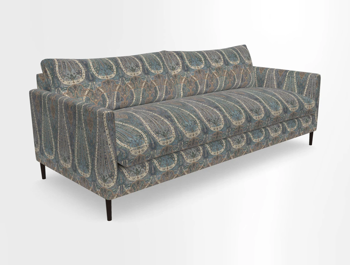 Heyshott 4 Seater Sofa in Two Tone Plain Biscuit. Loose cover option available