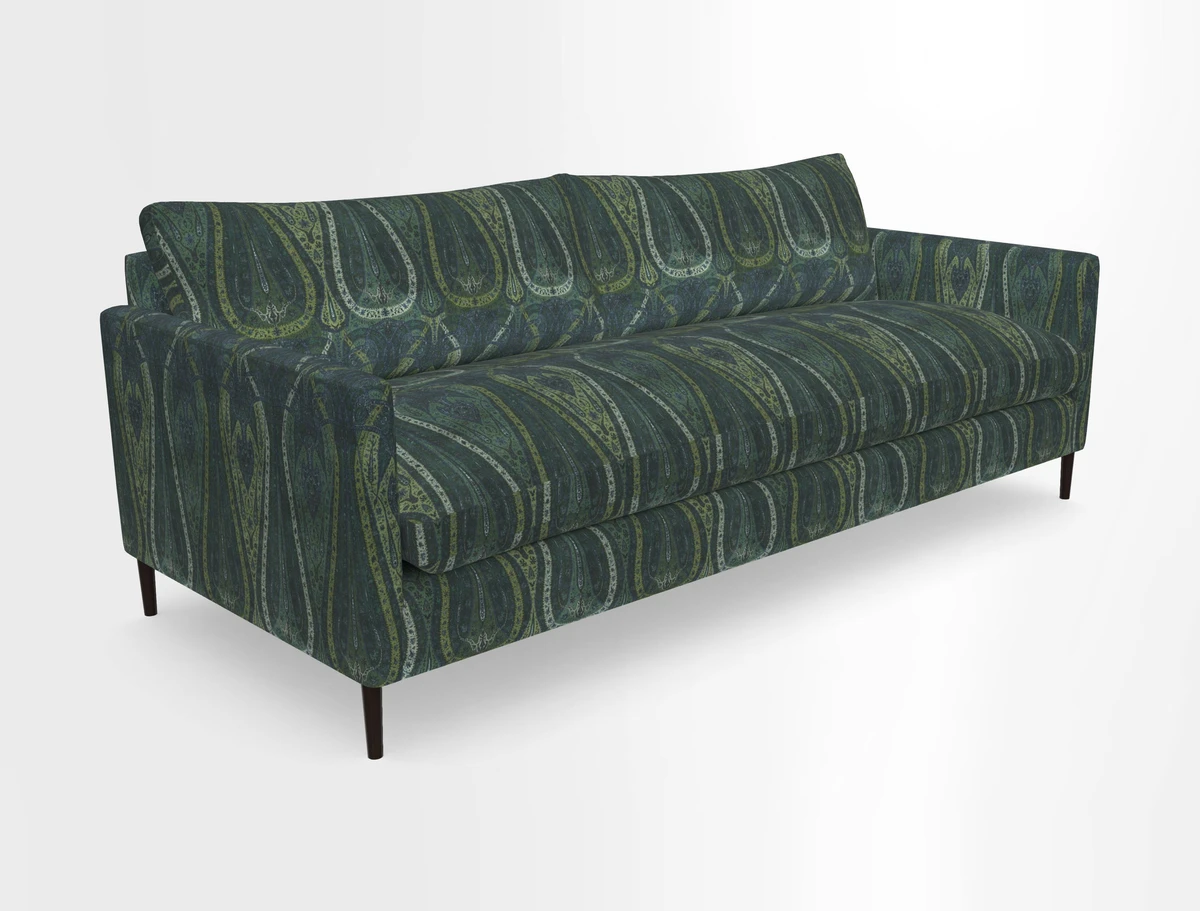 Heyshott 4 Seater Sofa in Two Tone Plain Biscuit. Loose cover option available