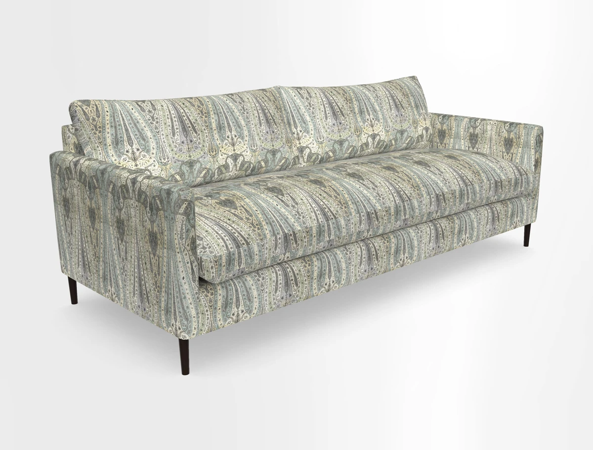 Heyshott 4 Seater Sofa in Two Tone Plain Biscuit. Loose cover option available