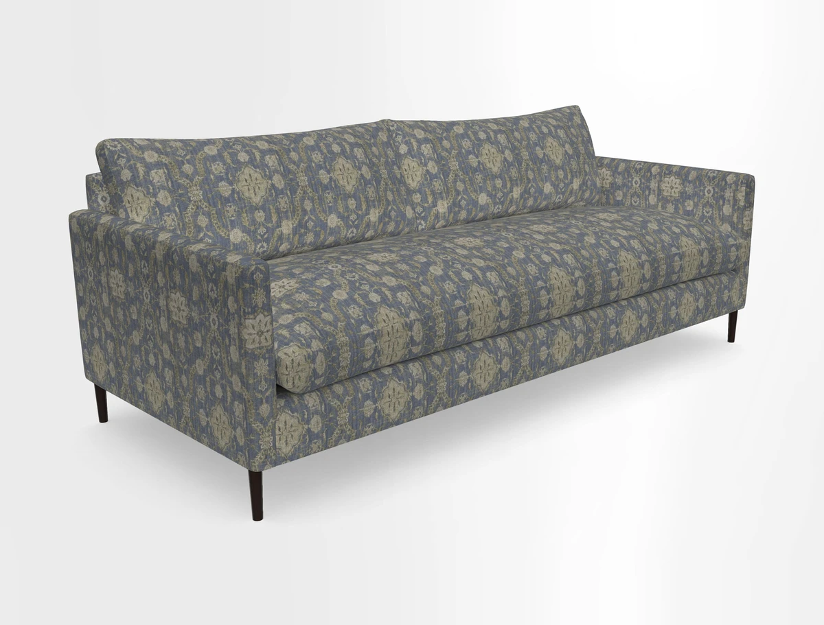Heyshott 4 Seater Sofa in Two Tone Plain Biscuit. Loose cover option available