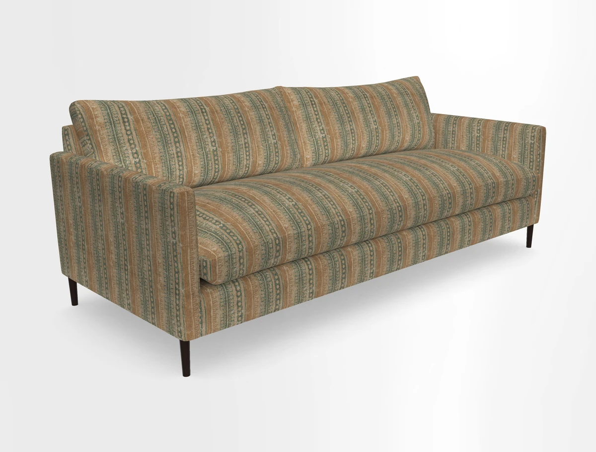 Heyshott 4 Seater Sofa in Two Tone Plain Biscuit. Loose cover option available