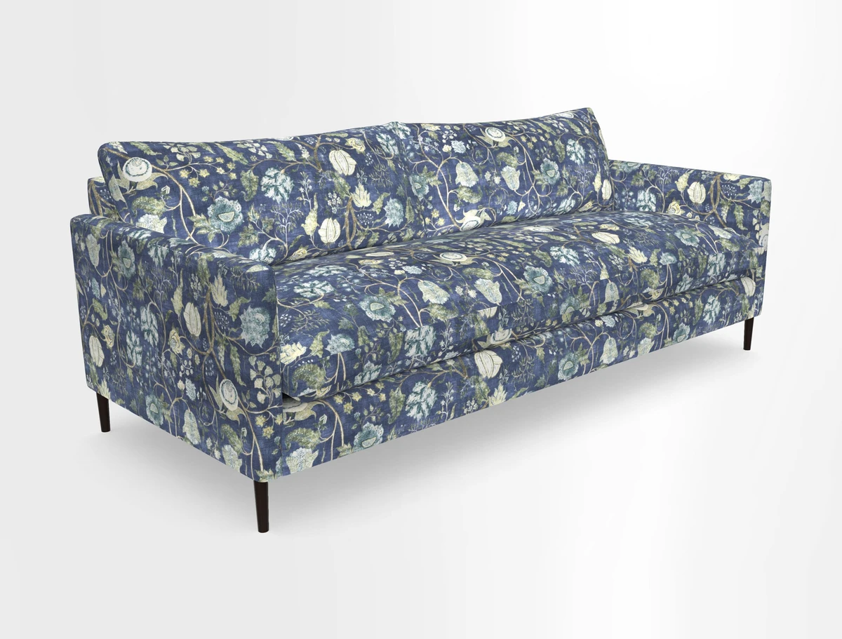 Heyshott 4 Seater Sofa in Two Tone Plain Biscuit. Loose cover option available