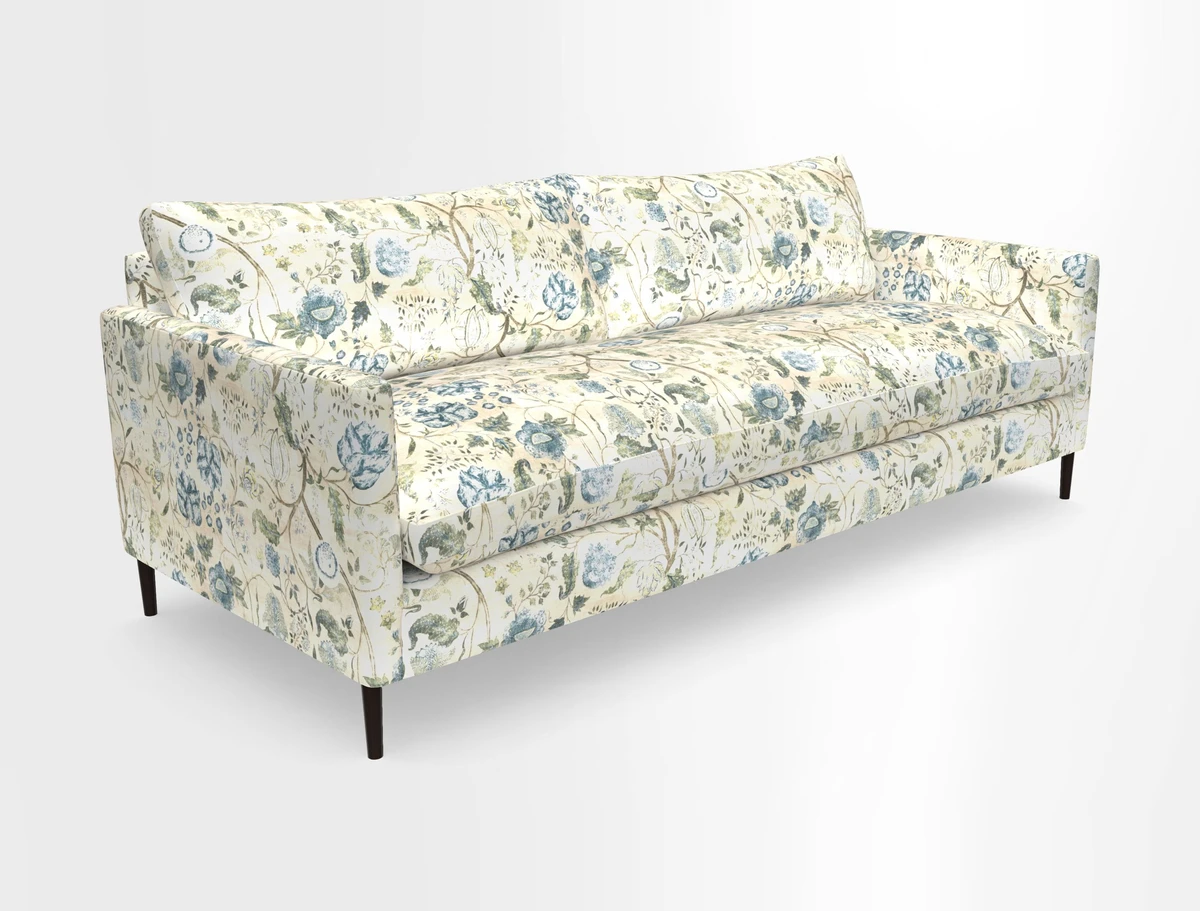 Heyshott 4 Seater Sofa in Two Tone Plain Biscuit. Loose cover option available