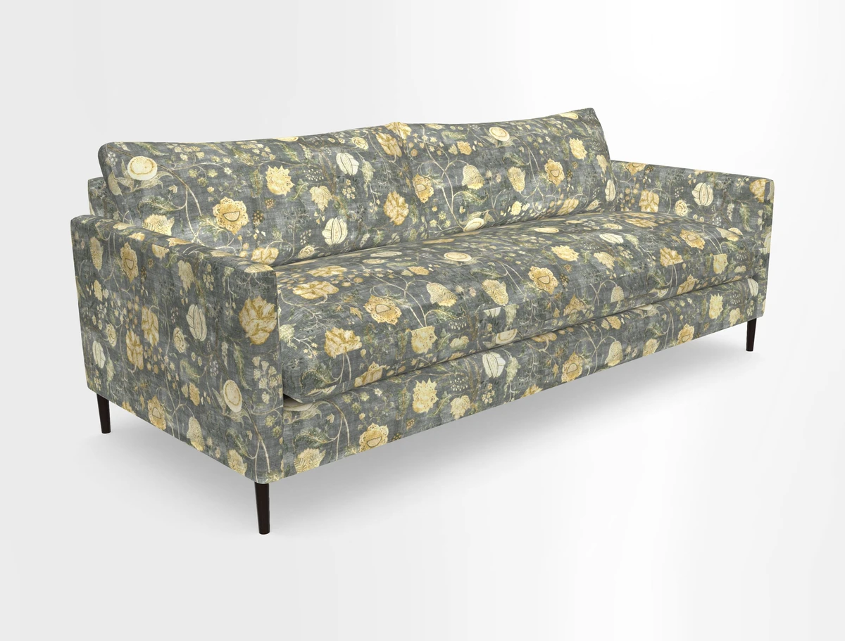 Heyshott 4 Seater Sofa in Two Tone Plain Biscuit. Loose cover option available