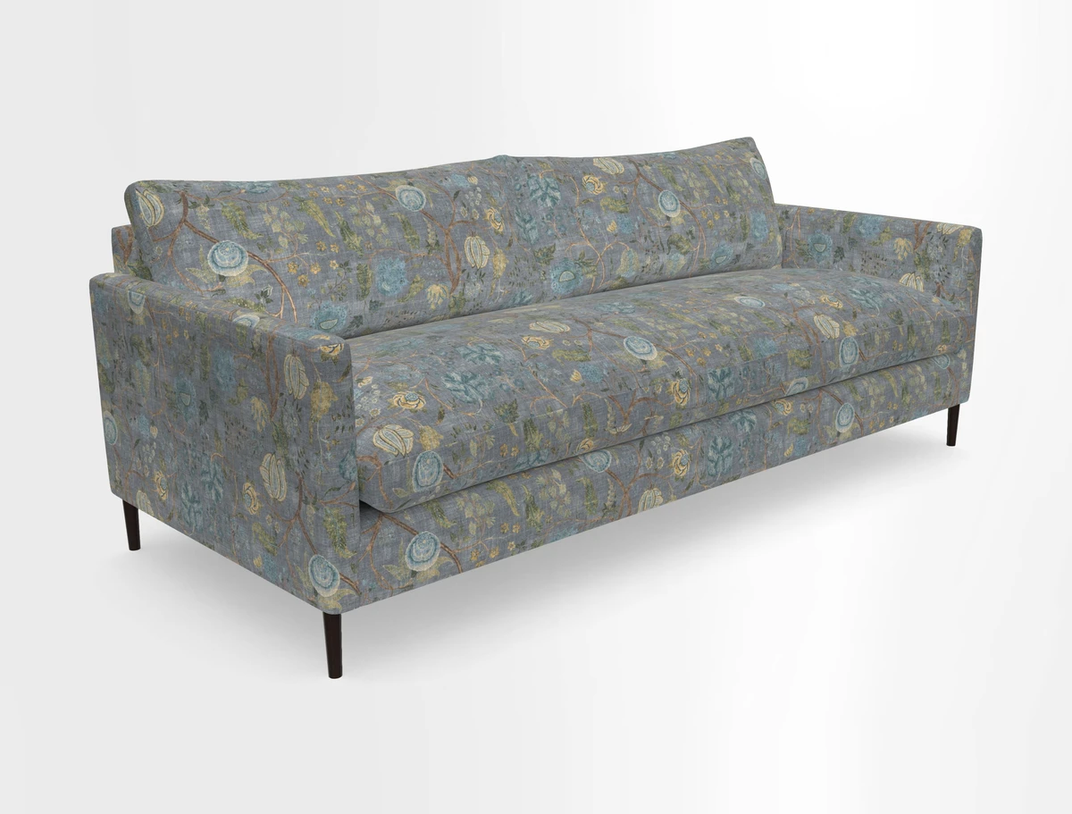 Heyshott 4 Seater Sofa in Two Tone Plain Biscuit. Loose cover option available