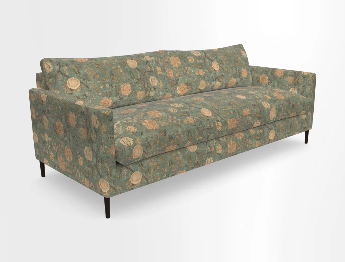 Heyshott 4 Seater Sofa in Two Tone Plain Biscuit. Loose cover option available